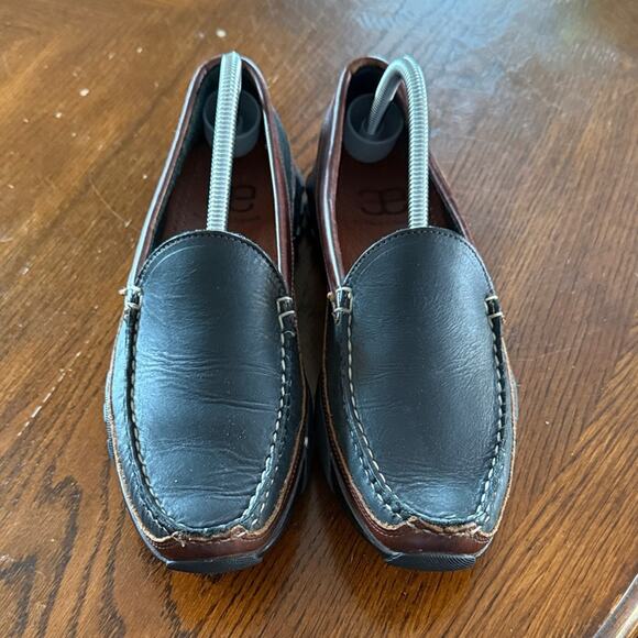 Allen Edmonds Boulder Venetian Driving Loafers Men\'s 8.5 D Black Brown main image 7